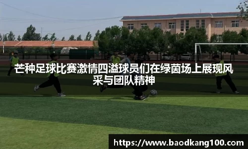 芒种足球比赛激情四溢球员们在绿茵场上展现风采与团队精神